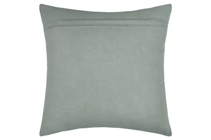 Pernă decorativă Yuki 45X45 cm, culoare bleu/gri, 100% bumbac - imagine 4