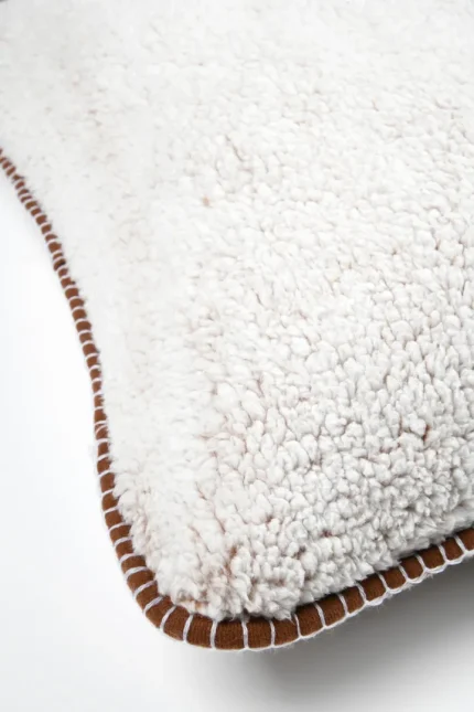 Pernă decorativă Winston 50X50 cm, culoare natural, 100% poliester - imagine 3