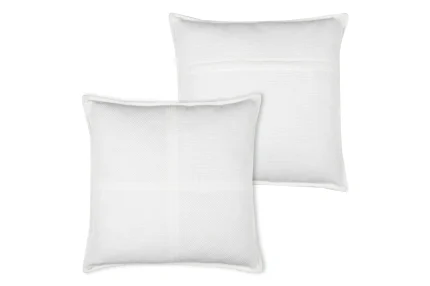 Pernă decorativă Dandy 45X45 cm, culoare crem, 100% poliester - imagine 3