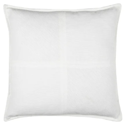 Pernă decorativă Dandy 45X45 cm, culoare crem, 100% poliester