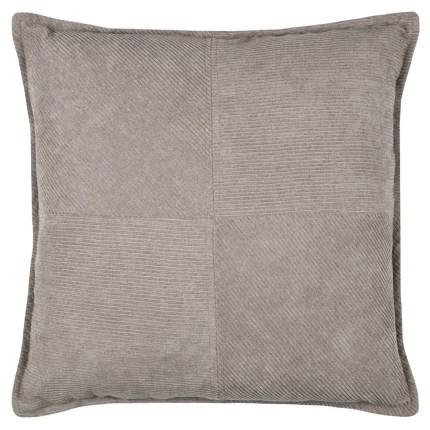 Pernă decorativă Dandy 45X45 cm, culoare greige, 100% poliester