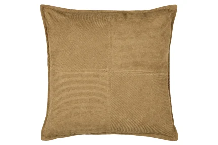 Pernă decorativă Dandy 45X45 cm, culoare cappuccino, 100% poliester - imagine 3