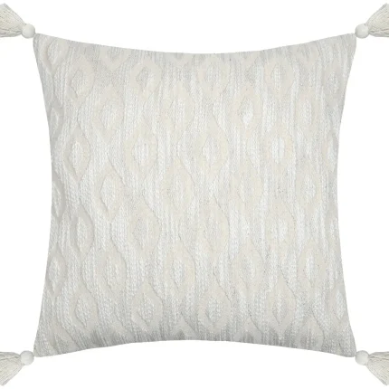 Pernă decorativă Balma 45X45 cm, culoare in, 10% lurex 90% bumbac