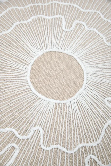 Pernă decorativă Nova 45X45 cm, culoare natural, 45% poliester 55% bumbac - imagine 5