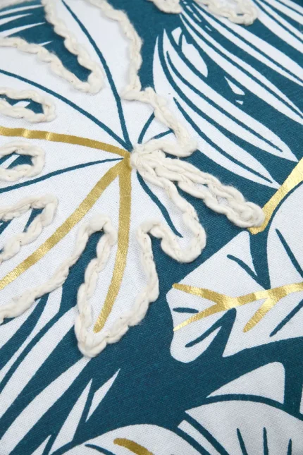 Pernă decorativă Aloha 40X60 cm, culoare albastru, 45% poliester 55% bumbac - imagine 5