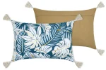 Pernă decorativă Aloha 40X60 cm, culoare albastru, 45% poliester 55% bumbac - imagine 3