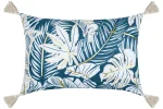 Pernă decorativă Aloha 40X60 cm, culoare albastru, 45% poliester 55% bumbac