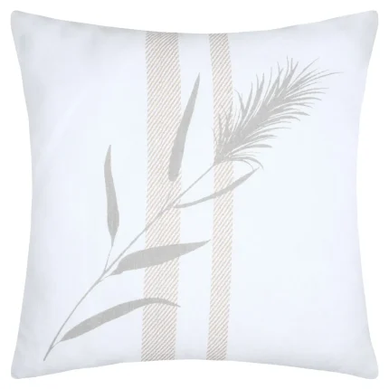 Pernă decorativă Pampa 50X50 cm, culoare crem, 45% poliester 55% bumbac