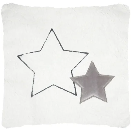 Pernă decorativă Doureve 45X45 cm, culoare bej, 100% poliester