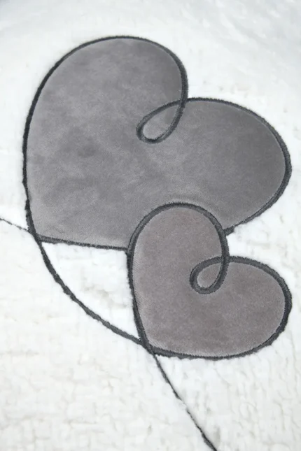 Pernă decorativă Doureve 45X45 cm, culoare greige, 100% poliester - imagine 5