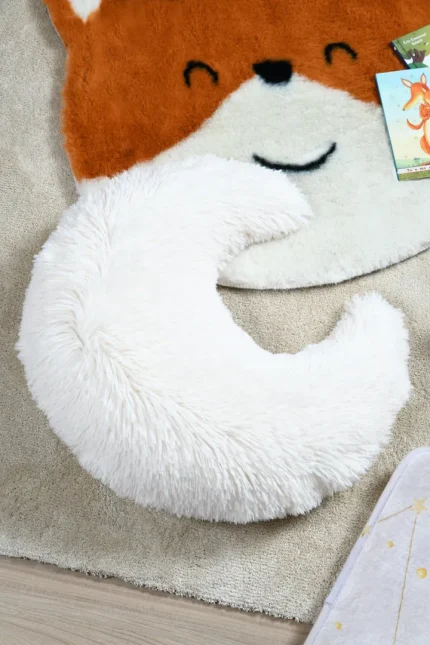 Pernă decorativă Ferdinand 45X45 cm, culoare crem, 100% poliester - imagine 2