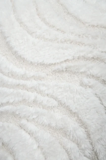 Pernă decorativă Fauves 45X45 cm, culoare crem, 100% poliester - imagine 5