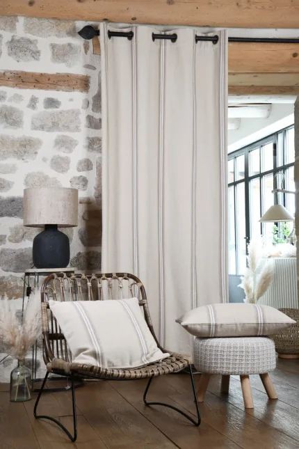 Pernă decorativă Montauban 40X60 cm, culoare alb, 100% bumbac - imagine 3