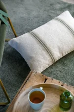 Pernă decorativă Montauban 40X60 Cm, culoare gri, 100% bumbac - imagine 2