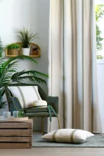 Pernă decorativă Montauban 40X60 Cm, culoare gri, 100% bumbac - imagine 4