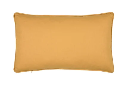 Pernă decorativă Zita 30X50 cm, culoare verde/muștar, 100% bumbac - imagine 3