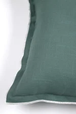 Pernă decorativă Helios 45X45 cm, culoare gri verde, 100% bumbac - imagine 5