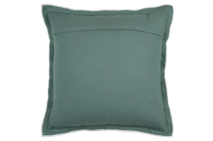 Pernă decorativă Helios 45X45 cm, culoare gri verde, 100% bumbac - imagine 4