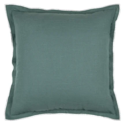 Pernă decorativă Helios 45X45 cm, culoare gri verde, 100% bumbac