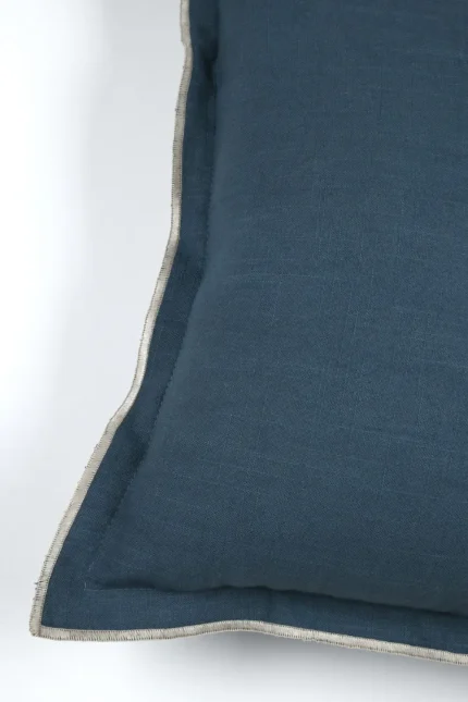 Pernă decorativă Helios 45X45 cm, culoare albastru, 100% bumbac - imagine 5