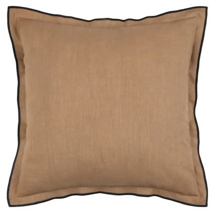 Pernă decorativă Helios 45X45 cm, culoare cappuccino, 100% bumbac