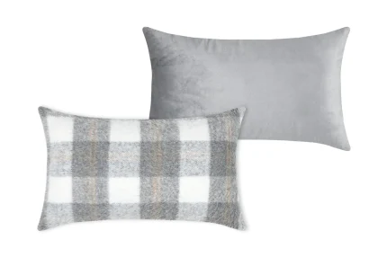 Pernă decorativă Gresy 30X50 cm, culoare gri, 100% poliester - imagine 3