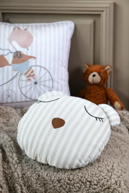 Pernă decorativă Chabichou 35X35 cm, culoare natural, 100% bumbac - imagine 2