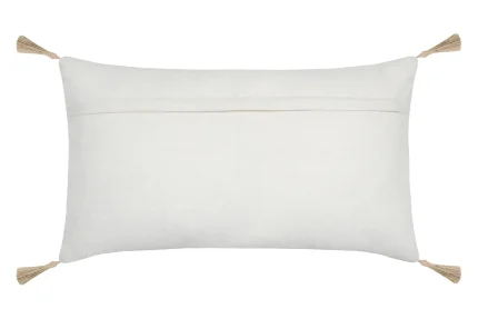 Pernă decorativă Nova 35X60 cm, culoare natural, 45% poliester 55% bumbac - imagine 4