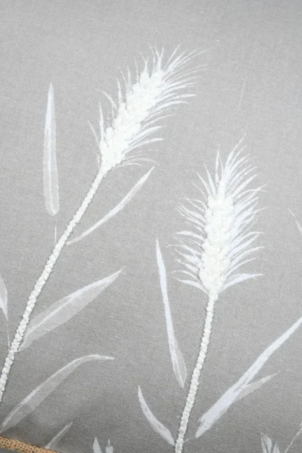 Pernă decorativă Pampa 40X60 cm, culoare natural, 45% poliester 55% bumbac - imagine 5