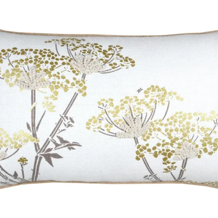 Pernă decorativă Oriana 40X70 cm, culoare auriu, 45% poliester 55% bumbac