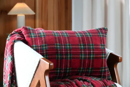 Pernă decorativă Willis 40X60 cm, culoare roșu, 100% poliester - imagine 2