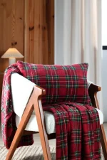 Pernă decorativă Willis 40X60 cm, culoare roșu, 100% poliester - imagine 4