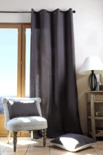 Pernă decorativă Duo 30X50 cm, culoare gri/perlă, 100% bumbac - imagine 3