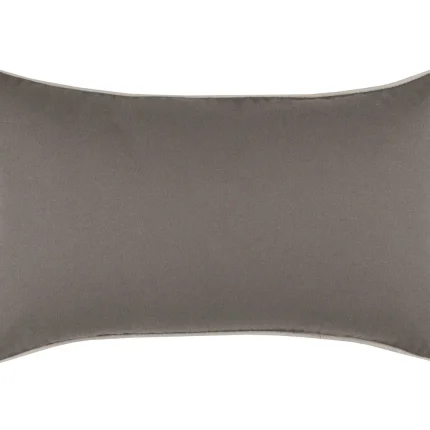 Pernă decorativă Duo 30X50 cm, culoare greige/in, 100% bumbac