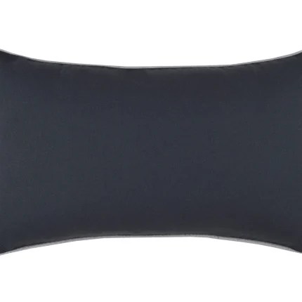 Pernă decorativă Duo 30X50 cm, culoare antracit/gri, 100% bumbac