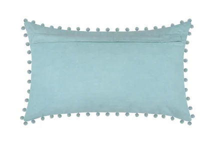 Pernă decorativă Sanchez 30X50 cm, culoare bleu, 100% bumbac - imagine 4