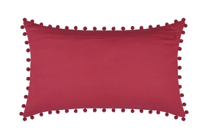 Pernă decorativă Sanchez 30X50 cm, culoare roșu, 100% bumbac - imagine 4