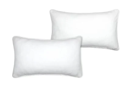 Pernă decorativă Coline 30X50 cm, culoare crem, 100% bumbac - imagine 3