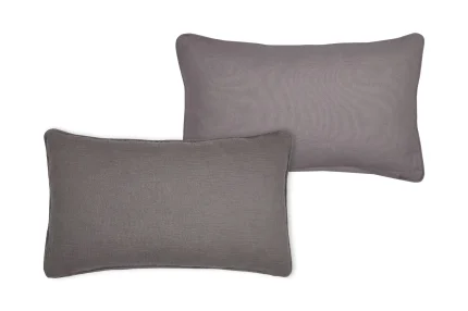 Pernă decorativă Coline 30X50 cm, culoare greige, 100% bumbac - imagine 3