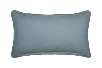 Pernă decorativă Coline 30X50 cm, culoare bleu, 100% bumbac - imagine 4