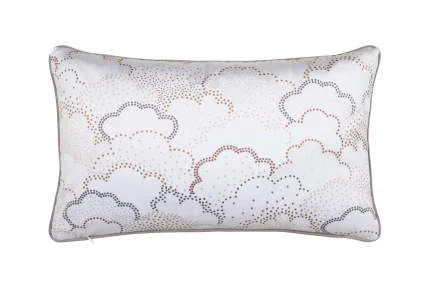 Pernă decorativă Gabin 30X50 cm, culoare maro, 100% poliester - imagine 4