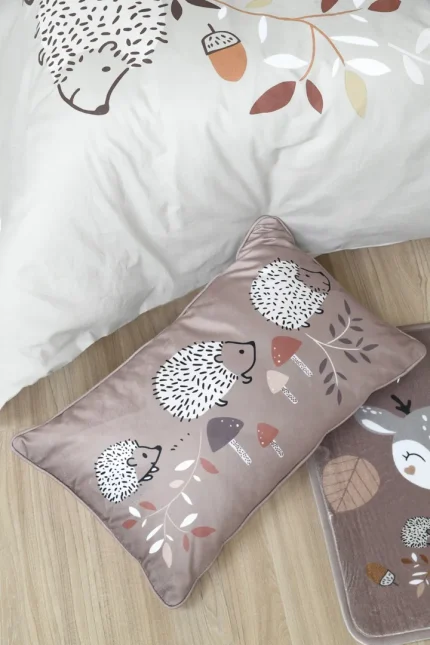 Pernă decorativă Gabin 30X50 cm, culoare maro, 100% poliester - imagine 2