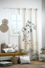 Pernă decorativă Yuki 30X50 cm, culoare natural, 100% bumbac - imagine 6