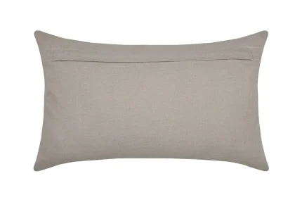 Pernă decorativă Hemera 30X50 cm, culoare greige, 100% bumbac - imagine 4