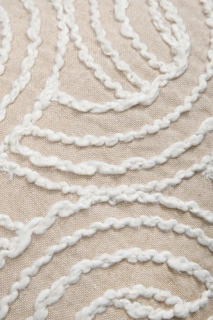 Pernă decorativă Balma 30X50 cm, culoare bej, 45% poliester 55% bumbac - imagine 5