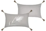 Pernă decorativă Pampa 30X50 cm, culoare natural, 45% poliester 55% bumbac - imagine 3