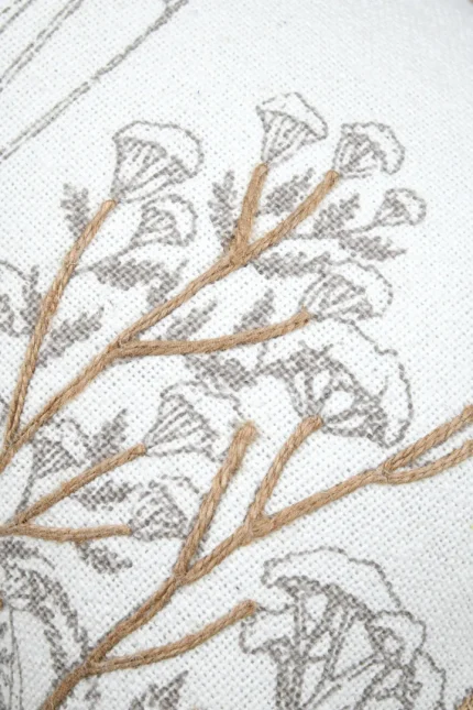 Pernă decorativă Oriana 30X50 cm, culoare natural, 45% poliester 55% bumbac - imagine 5