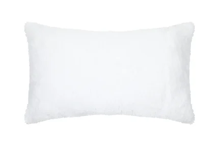 Pernă decorativă Cosylife 30X50 cm, culoare crem, 100% poliester - imagine 4