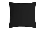 Pernă decorativă Nelson 60X60 cm, culoare negru, 100% poliester