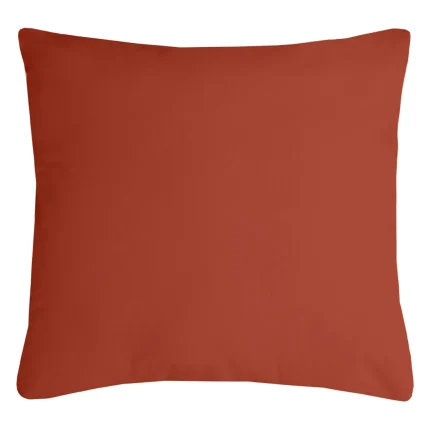 Pernă decorativă Nelson 60X60 cm, culoare cărămiziu, 100% poliester